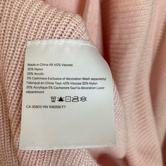 Lululemon Cashlu Knit Textured Wrap Pink Mist Size XS S - Picture 9 of 14